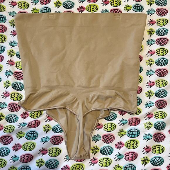 NWOB Skims Core Control High Waisted Thong 2X Clay Slimming - Picture 2 of 4